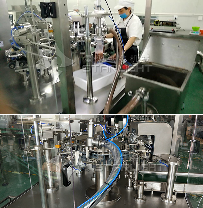 全自動調(diào)味醬包裝機(jī)細(xì)節(jié)展示