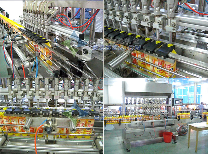 洗潔精全自動灌裝機客戶應(yīng)用細(xì)節(jié)