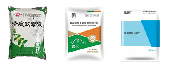 粉劑獸藥自動化包裝機(jī)-粉劑獸藥包裝生產(chǎn)線樣品圖